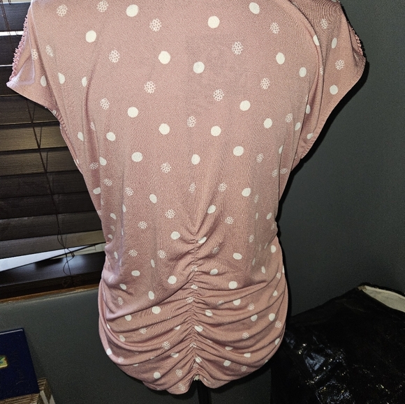 Como Blu Womans Polka Dot Top Size Xl - Picture 11 of 14